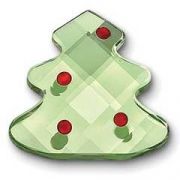 Swarovski Weihnachtsbaum Pin